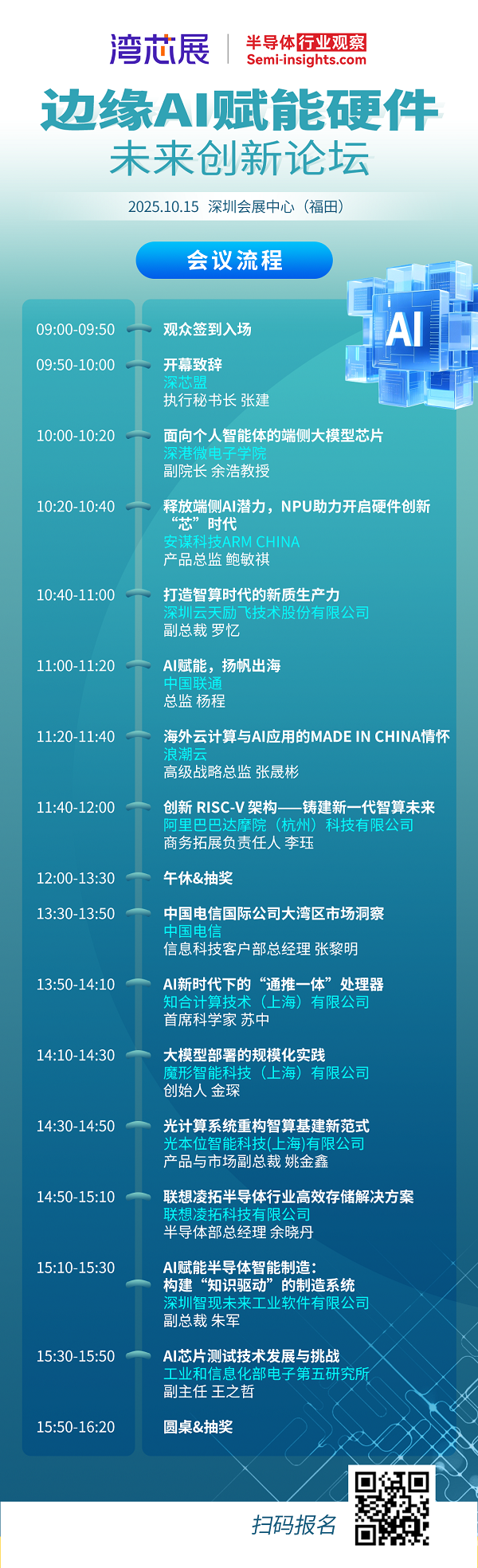 边缘 AI 赋能硬件创新论坛：10.15 深圳福田，破局硬件卡脖子难题