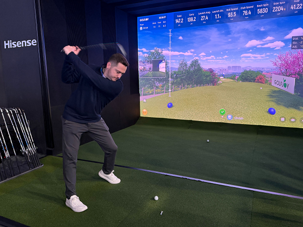 全球科技盛会CES展首现中国高尔夫科技品牌