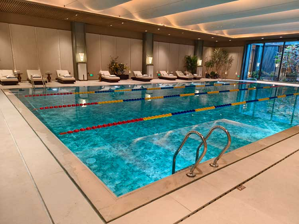 AQUA爱克泳池设备落地天津会所泳池,树立行业健康舒适新典范