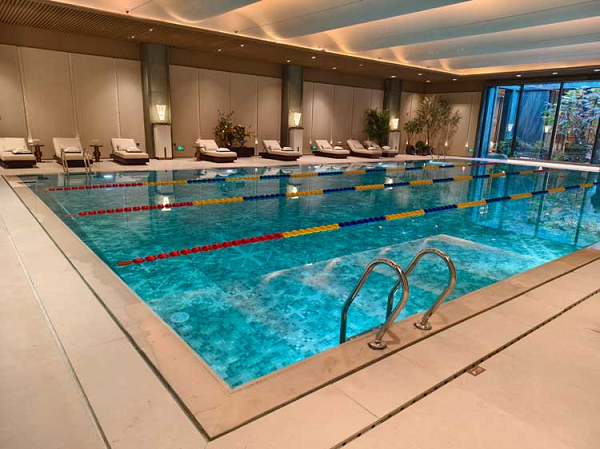 广州千叶全链路泳池设备落地天津,以硬核实力打造泳池场景新标准