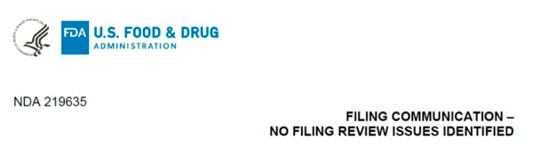 云晟研新BCM335上市申请获FDA受理并通过初步审评