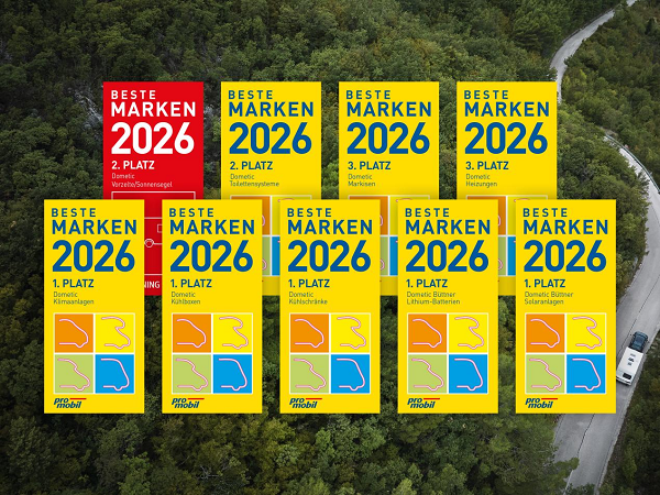 实力认证！多美达斩获2026年度欧洲房车露营行业九项“最佳品牌”大奖
