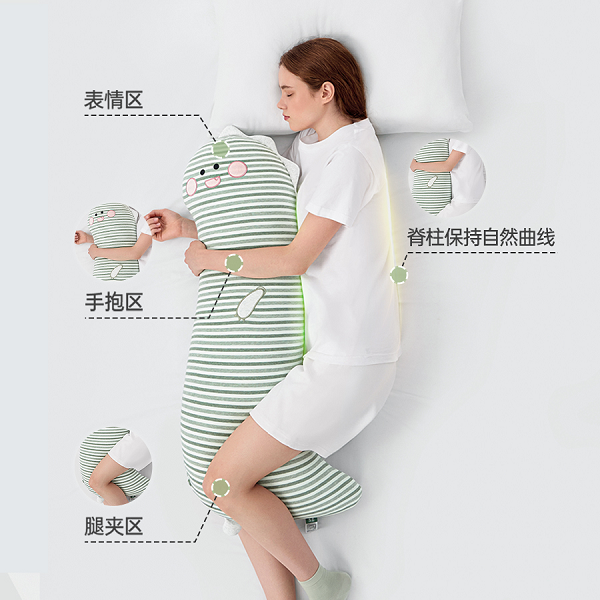 睡觉腰酸手麻?乐瓜睡觉抱枕实测,解锁抱睡新体验