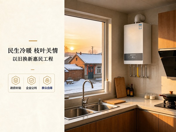 民生暖政落地河北，壁挂炉以旧换新惠及万家