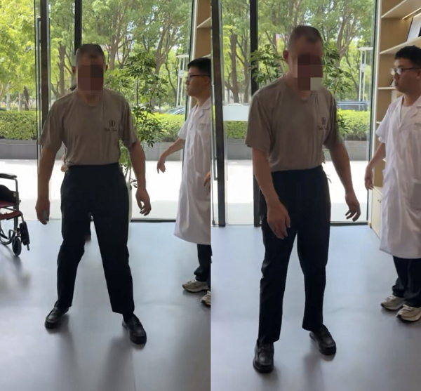仅三个月，她推着轮椅上的儿子再次走进御君方南京国医馆义诊现场——这一次，奇迹发生了