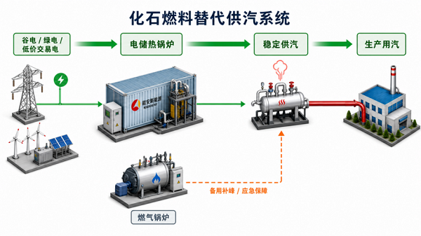 【零碳工厂】95%非化石能源目标下工厂怎样把绿电变成稳定蒸汽?(图4)